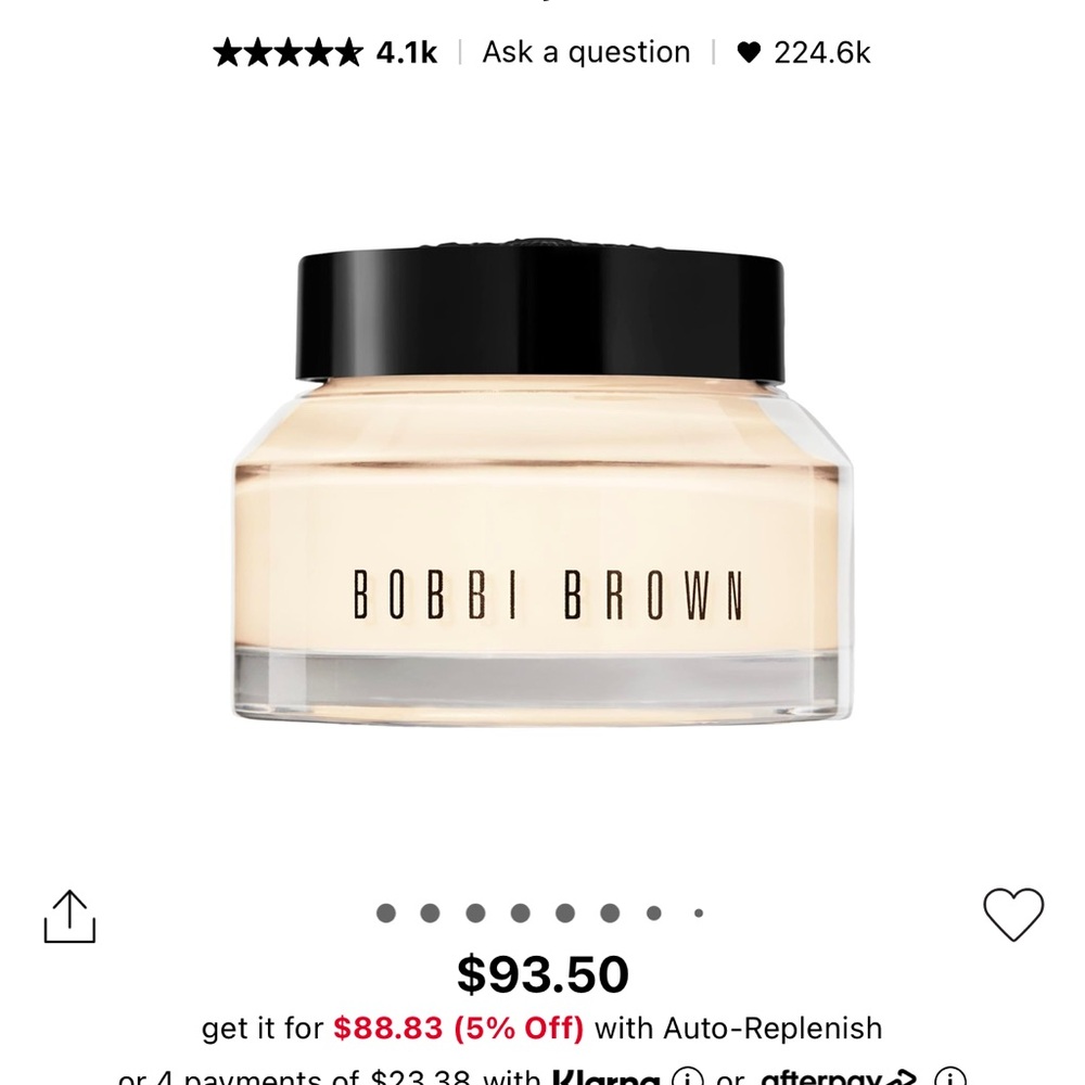 Bobbi brown moisturizer and primer